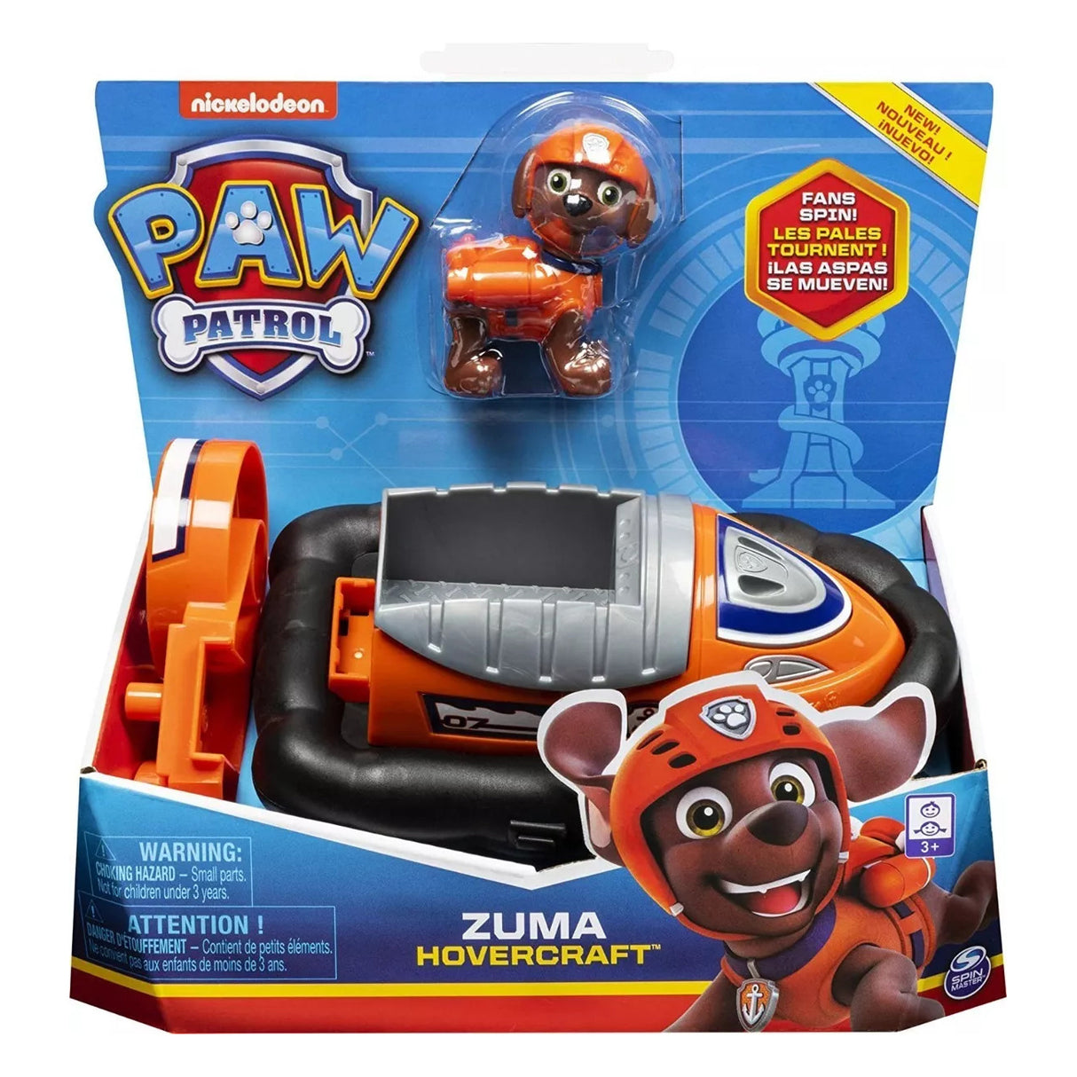Vehículo Zuma con Figura Paw Patrol