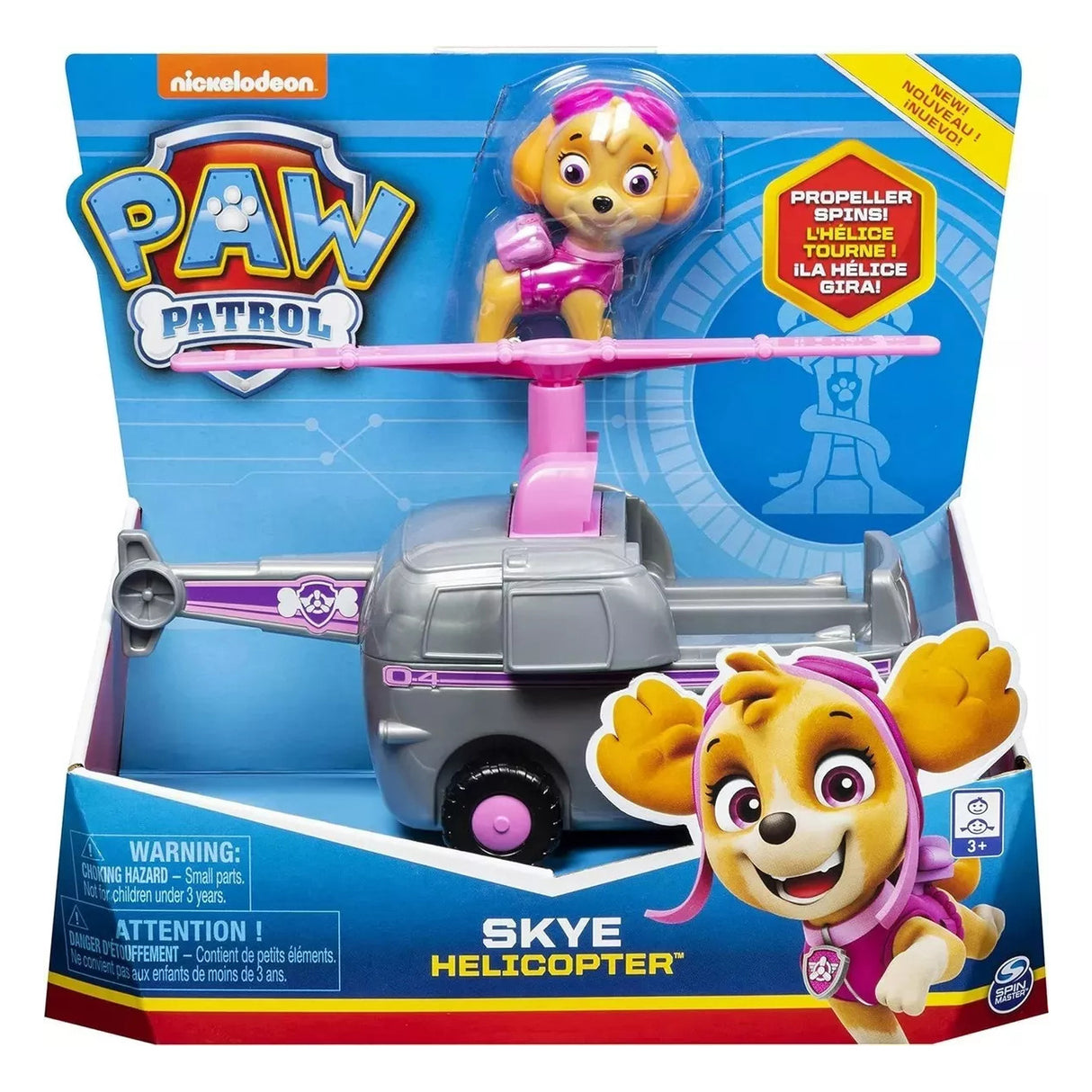 Vehículo Skye con Figura Paw Patrol