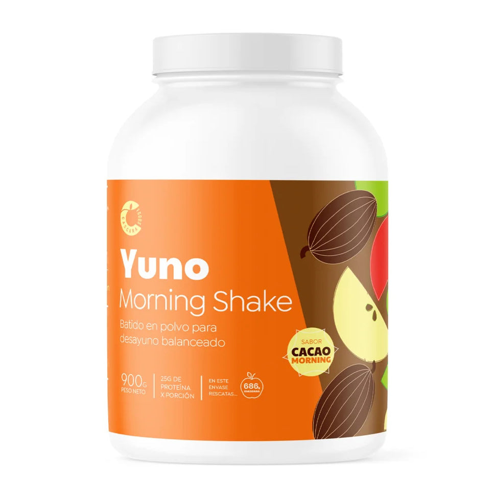 Yuno Morning Shake Cacao 900 Grs Cáscara Foods