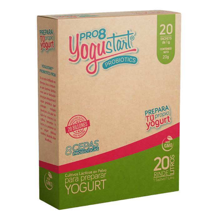 Yogustart Pro8 con Probióticos (20 Sachets)
