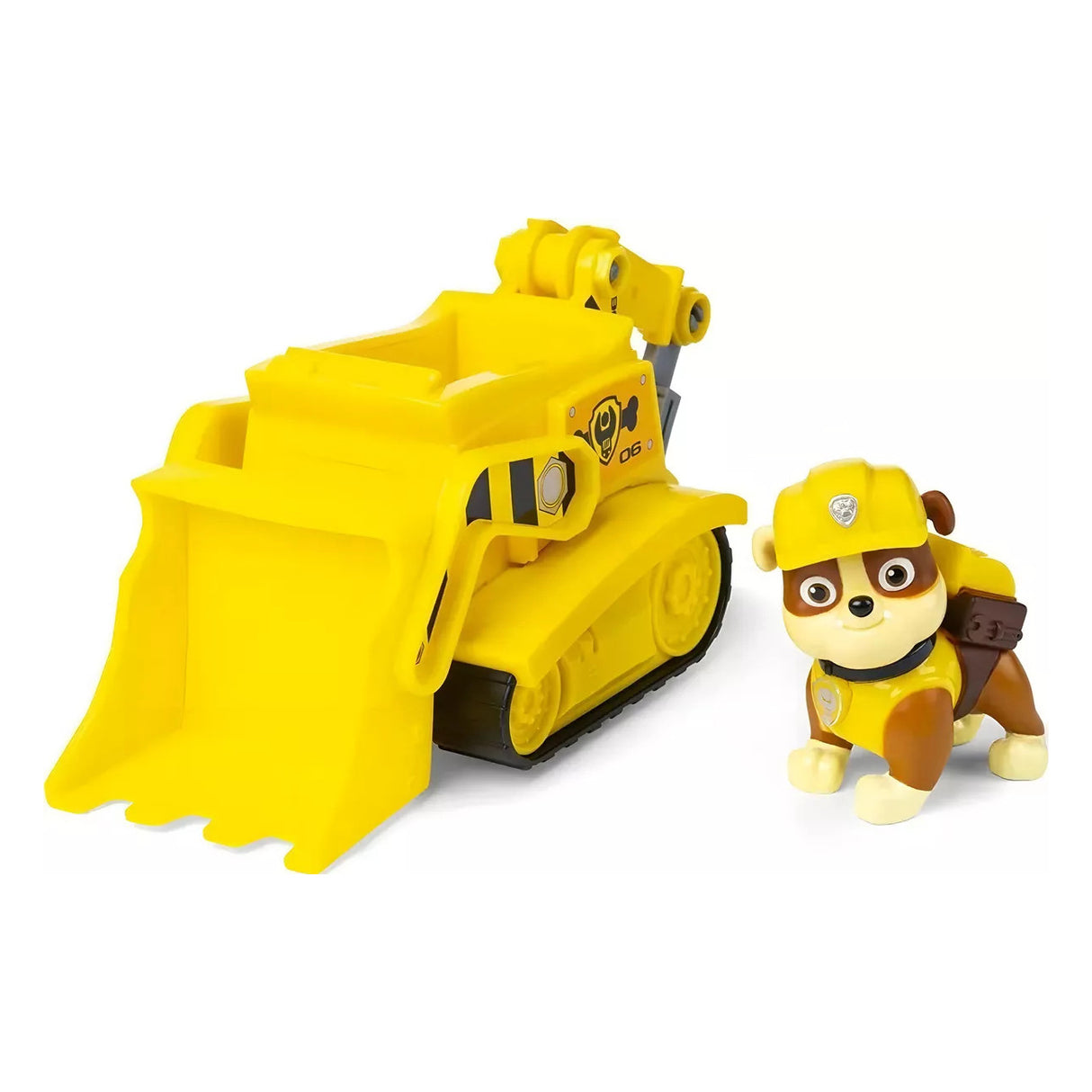 Vehículo Rubble con Figura Paw Patrol