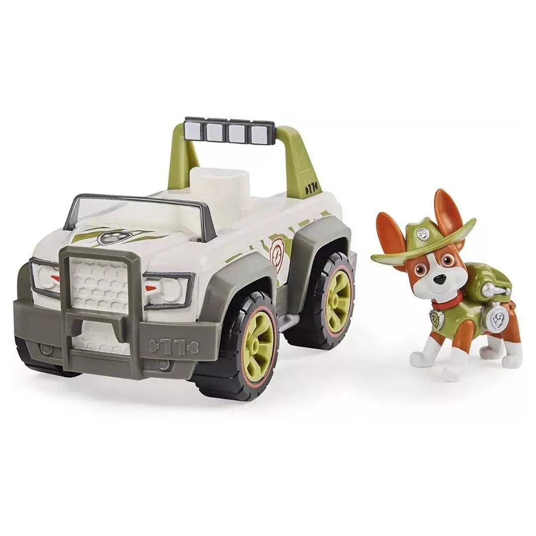 Vehículo Tracker con Figura Paw Patrol
