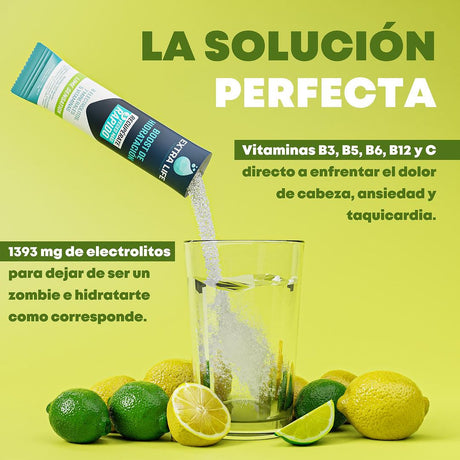 Bebida Hidratante En Polvo Sin Azúcar 10 Sachet - Lime Sensation