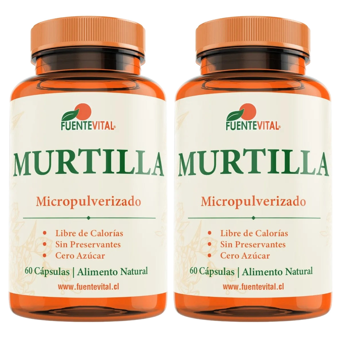 Murtilla Antioxidante 2 Frascos, 120 Cápsulas