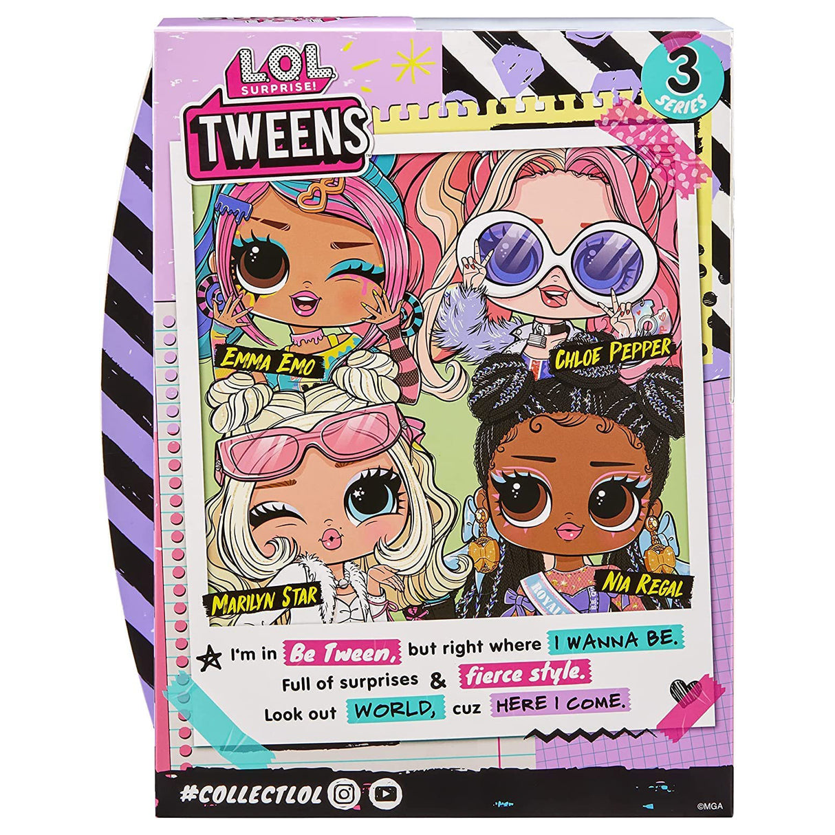 Muñeca Lol Surprise Tweens Nia Regal