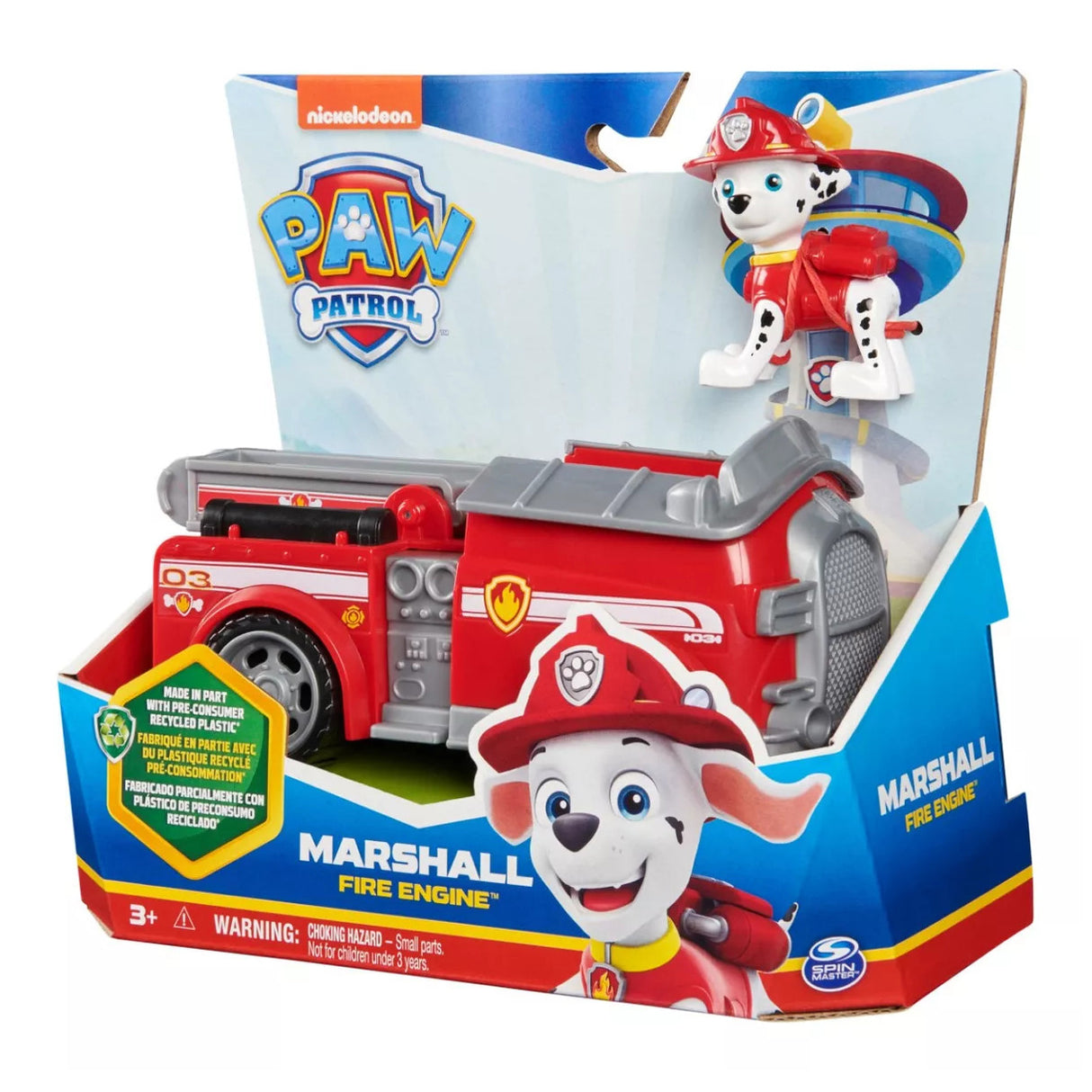 Vehículo Marshall con Figura Paw Patrol