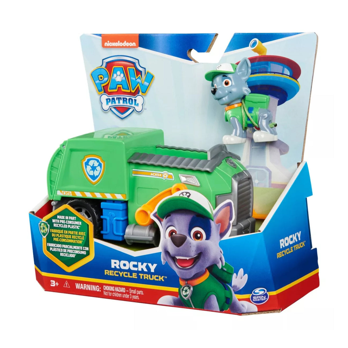 Vehículo Rocky con Figura Paw Patrol