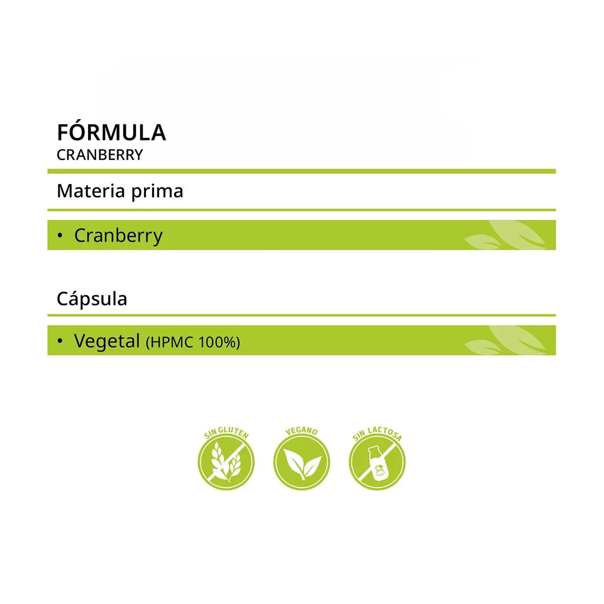 Cranberry Arandano Rojo 60 Cápsulas