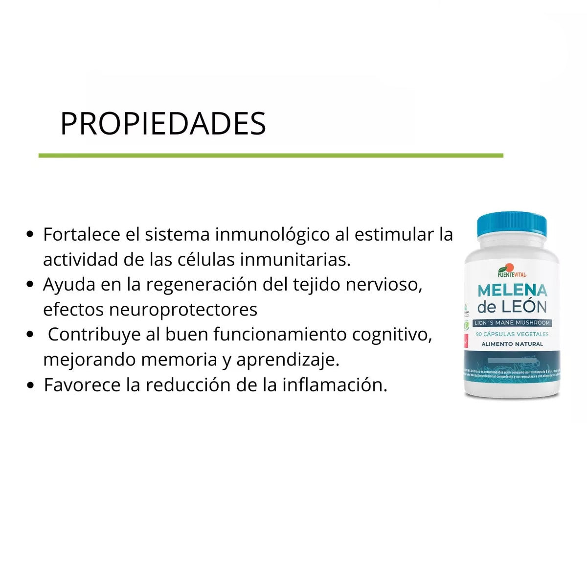 Melena de León + Aloe Vera Cápsulas