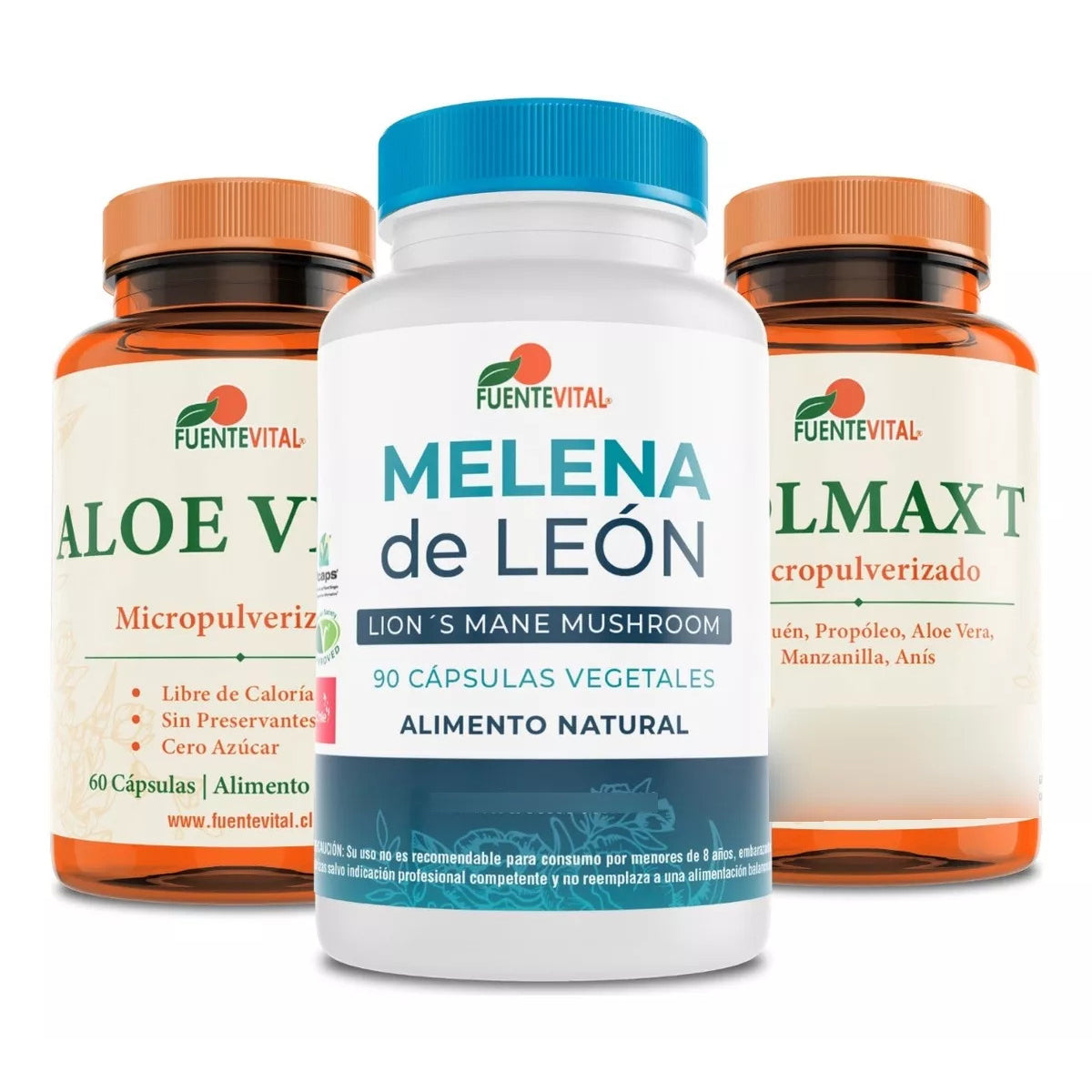 Melena de León + Colon Colmax + Aloe Vera Cápsulas