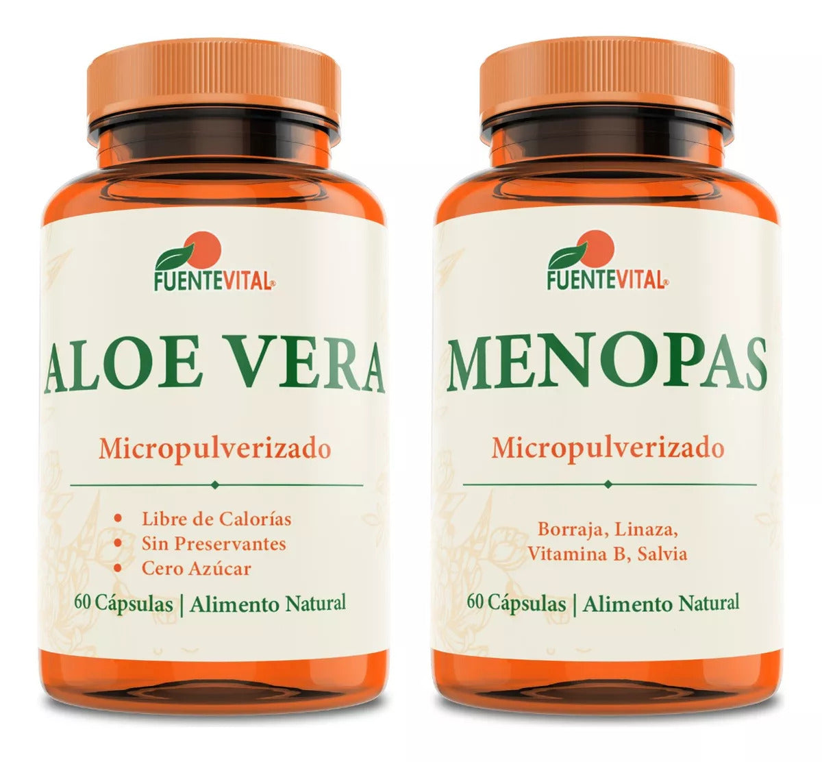 Pack Vitaminas Menopausia Menopas + Aloe Vera