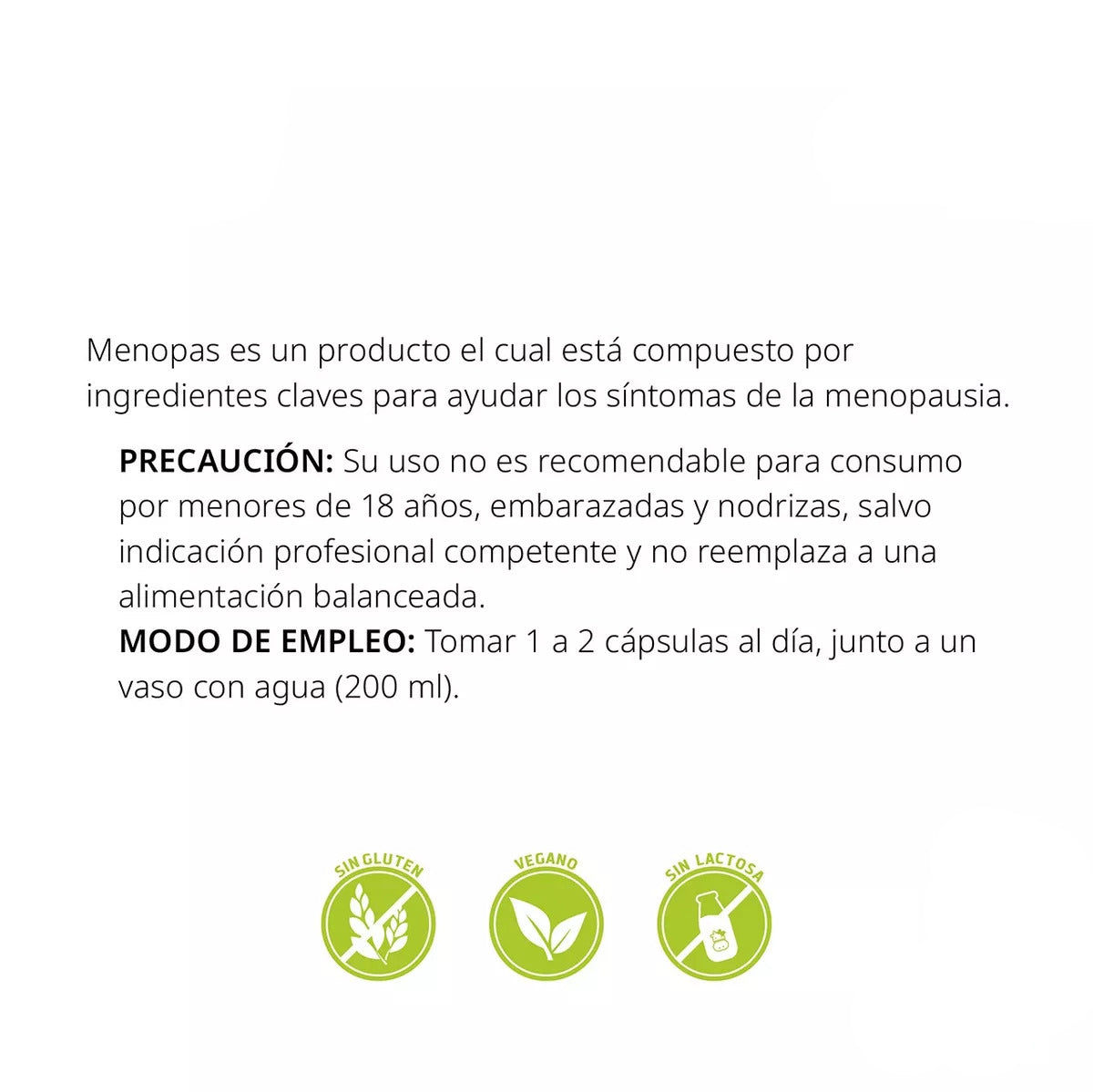 Pack Vitaminas Menopausia Menopas + Aloe Vera