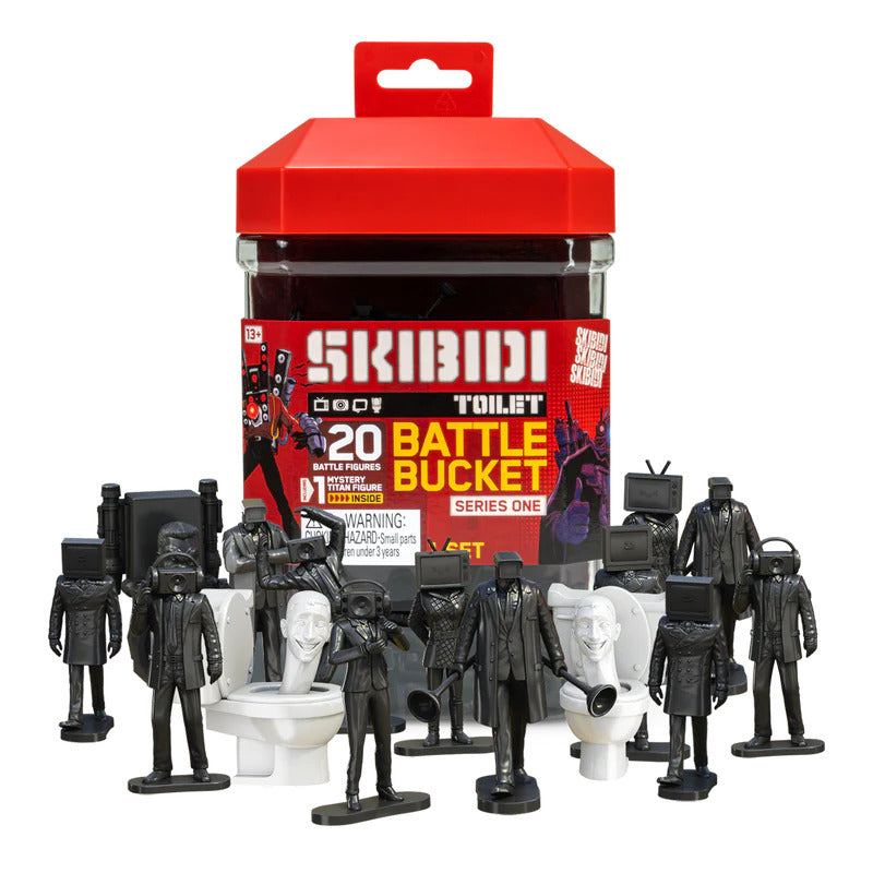 Set 20 Figuras de Batalla Skibidi Toilet