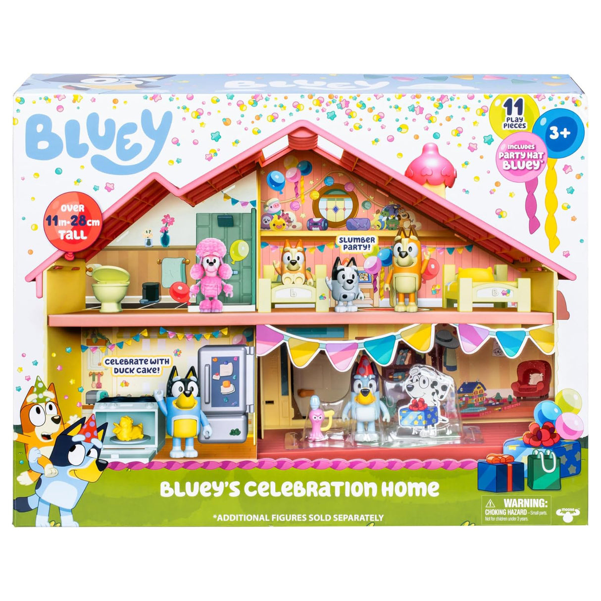 Playset Casa de Celebración Familia Bluey