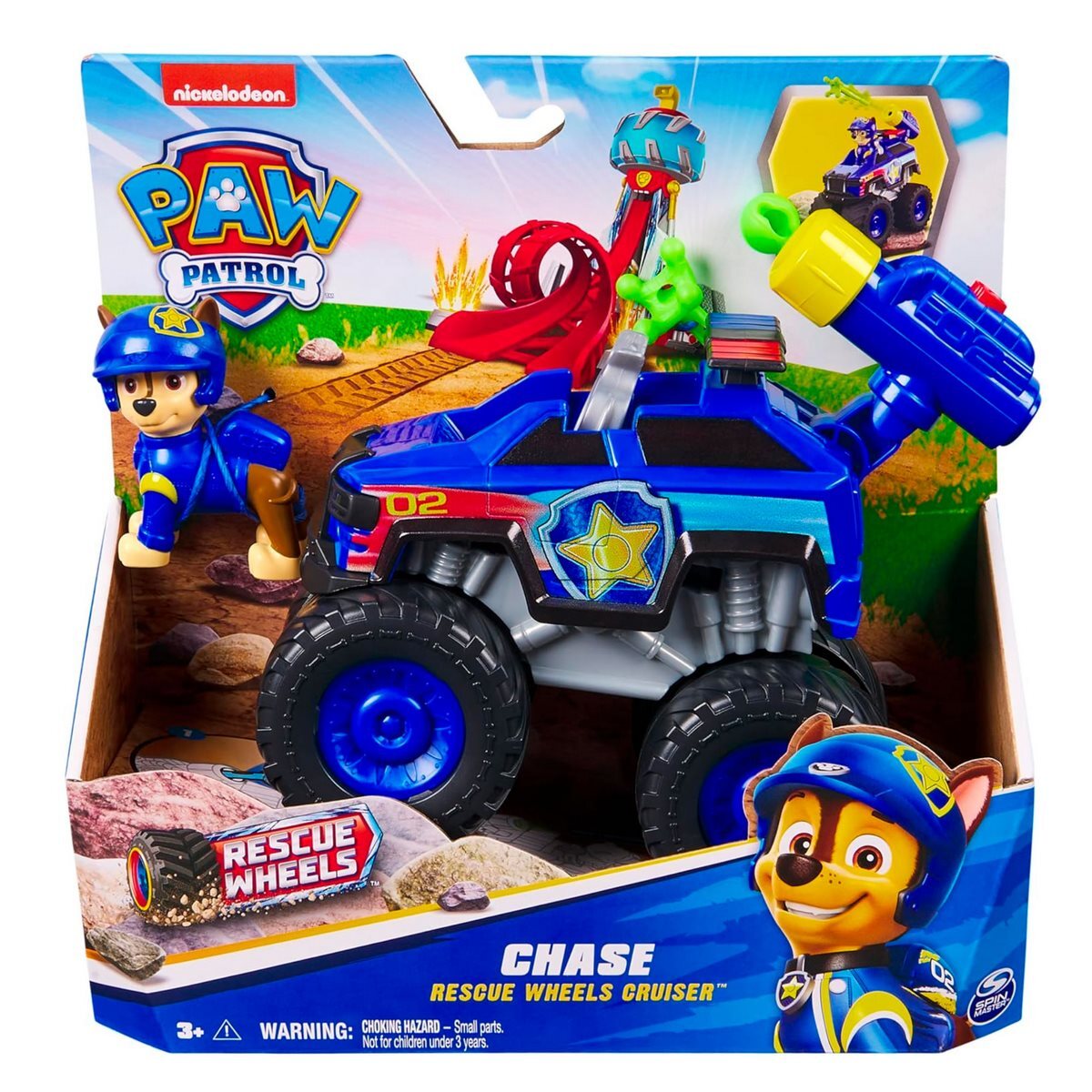 Vehículo Chase Rescue Wheels Paw Patrol
