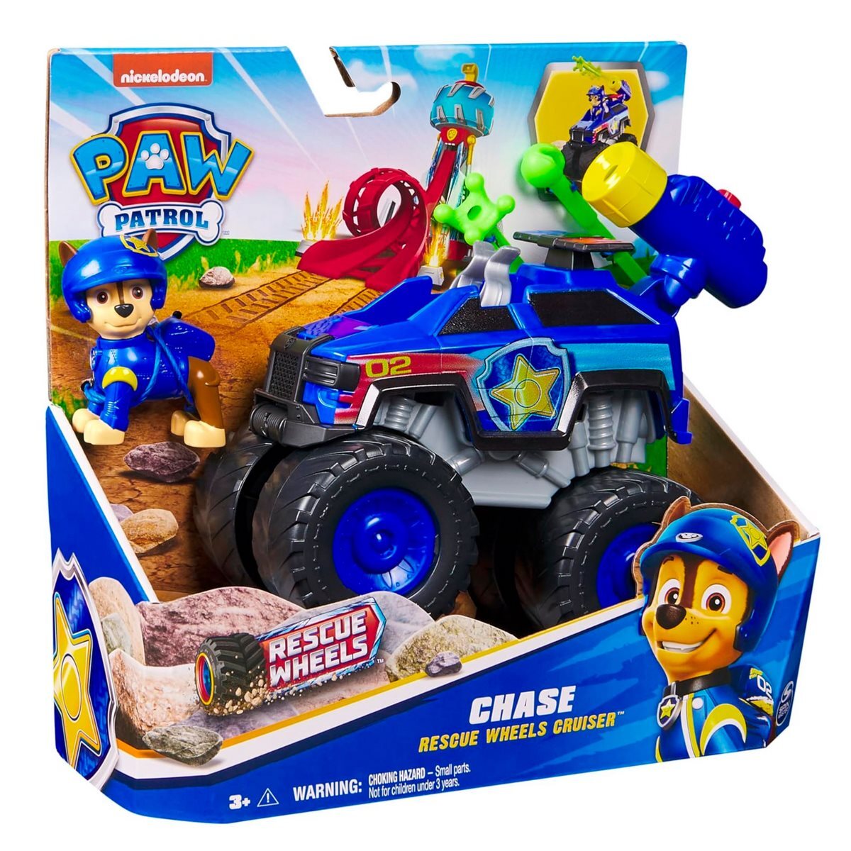 Vehículo Chase Rescue Wheels Paw Patrol
