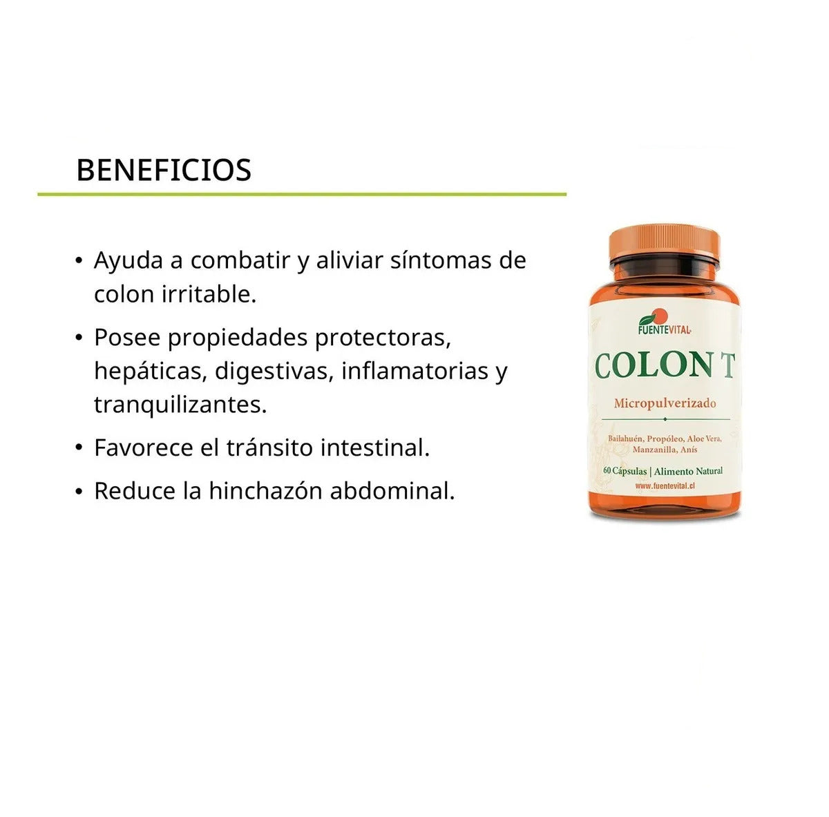 Colmax T 60 Cápsulas Fuente Vital