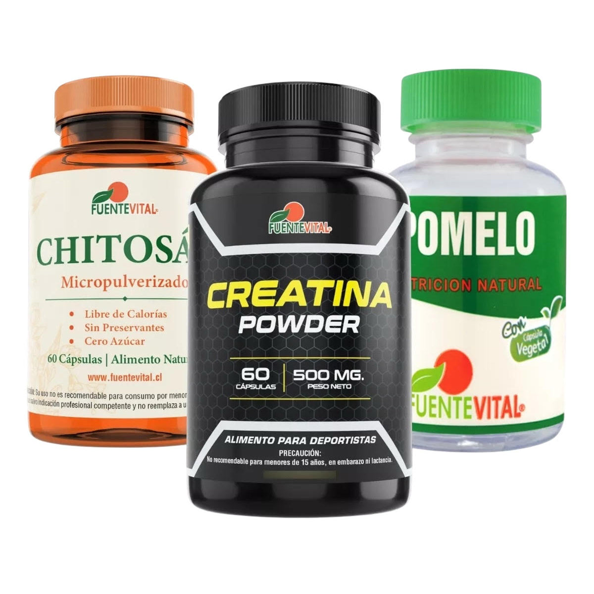 Creatina Monohidratada + Pomelo + Chitosán