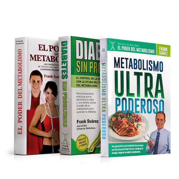 Libros Metabolismo Ultrapoderoso Pack - Frank Suarez