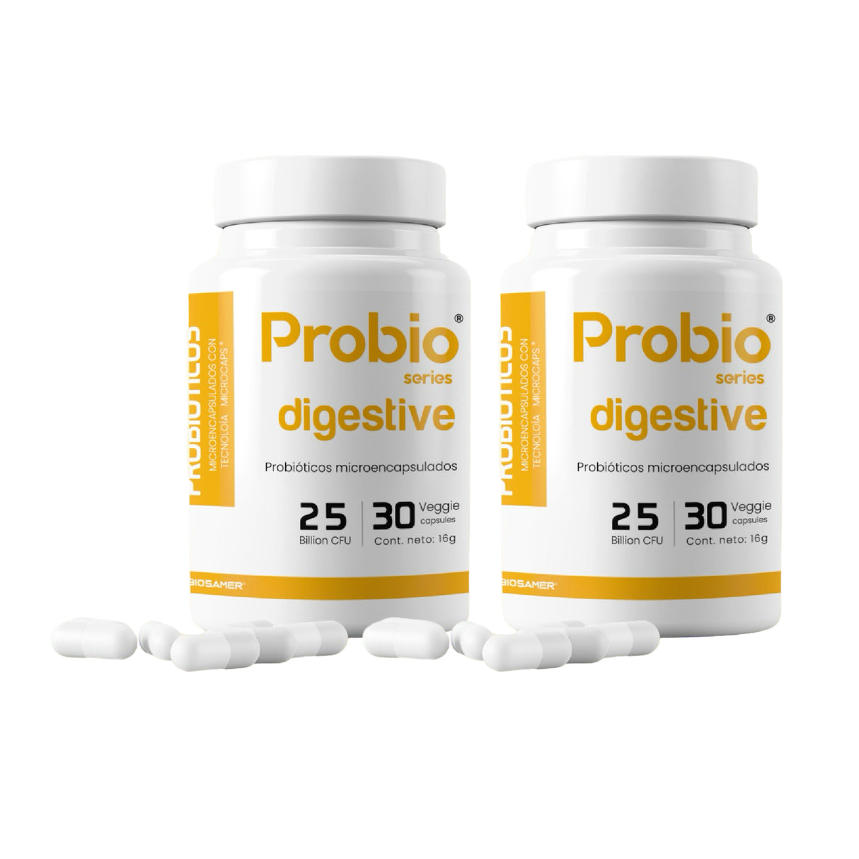 Pack 2 Probiótico Digestivo 25 Billones 30 Cápsulas