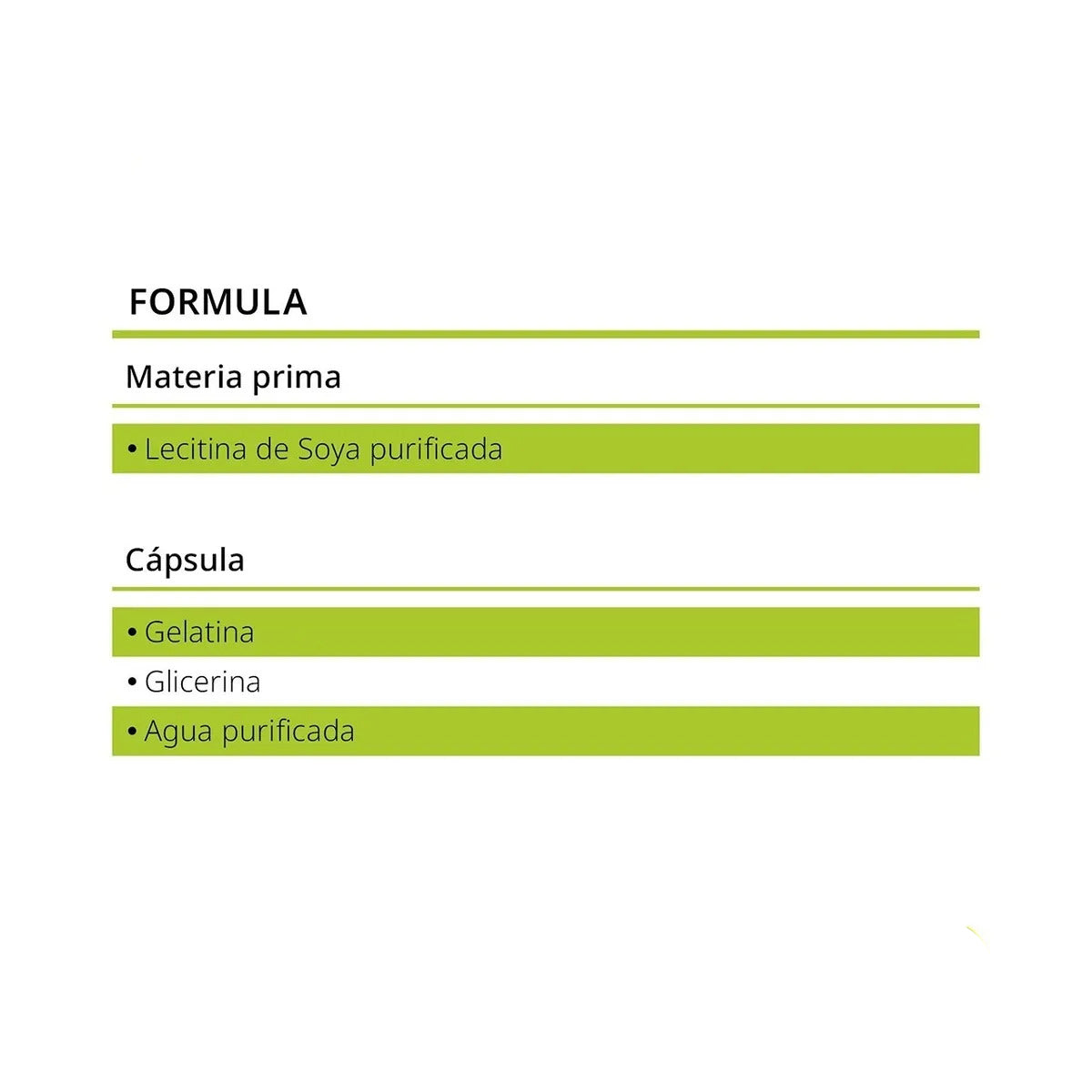 Lecitina de Soya 60 Capsulas Fuente Vital