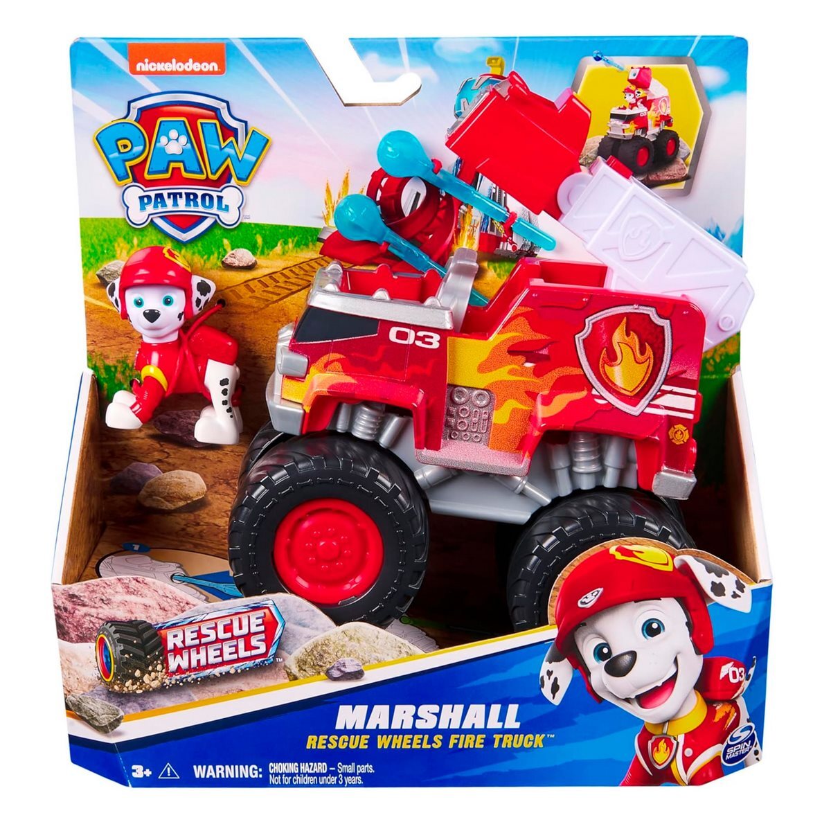 Vehículo Marshall Rescue Wheels Paw Patrol