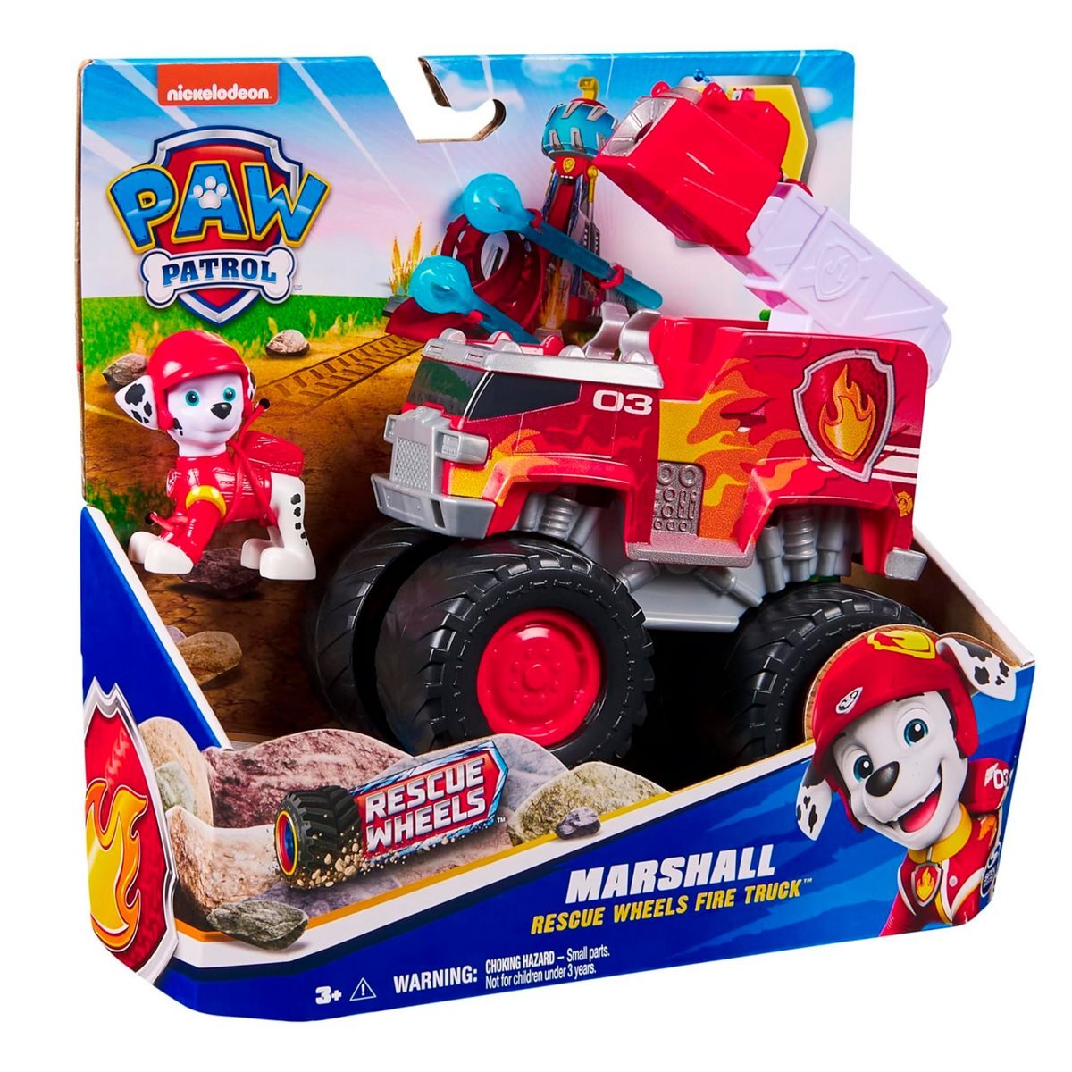 Vehículo Marshall Rescue Wheels Paw Patrol