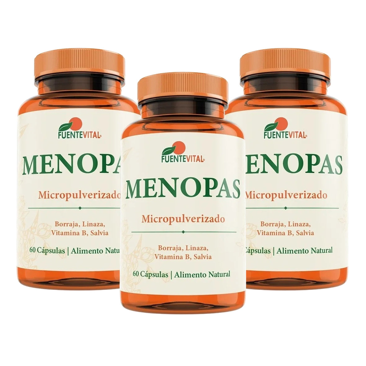 Menopas 3 Frascos, 180 Cápsulas