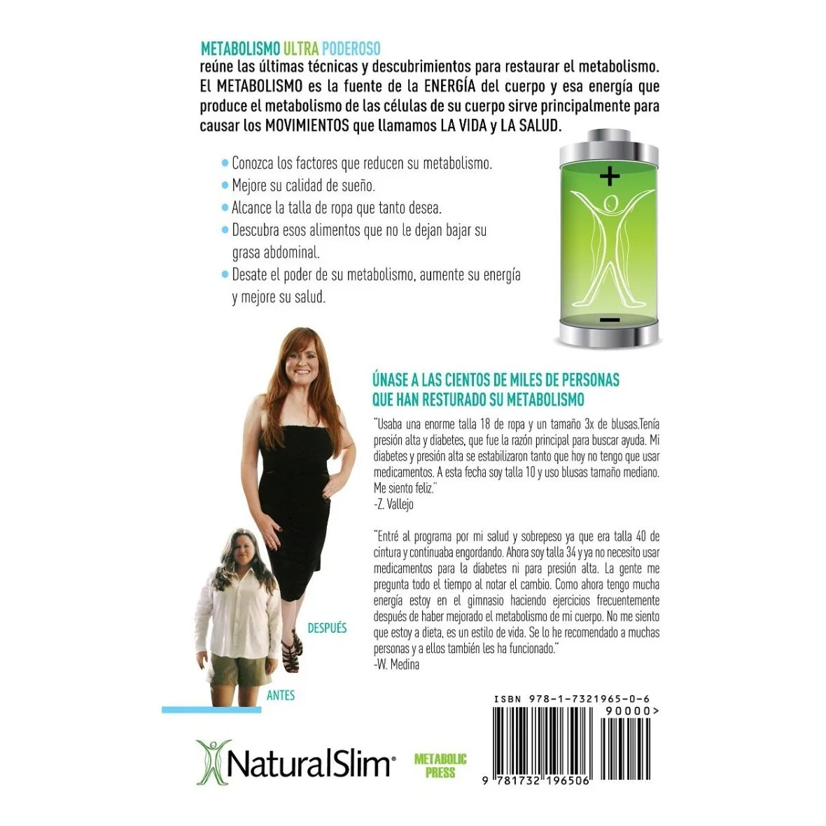 Set Libros Metabolismo Ultra Poderoso + Diabetes Sin Problemas