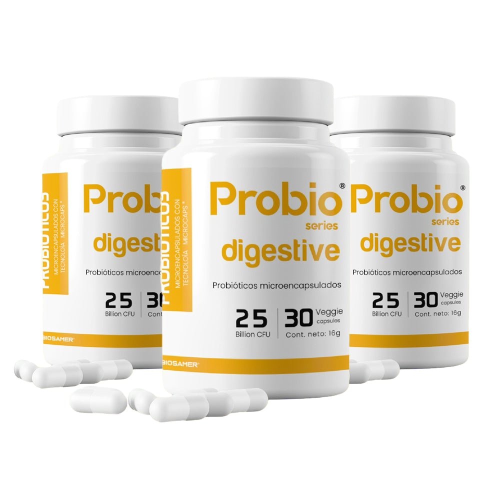Pack 3 Probiótico Digestivo 25 Billones 30 Cápsulas