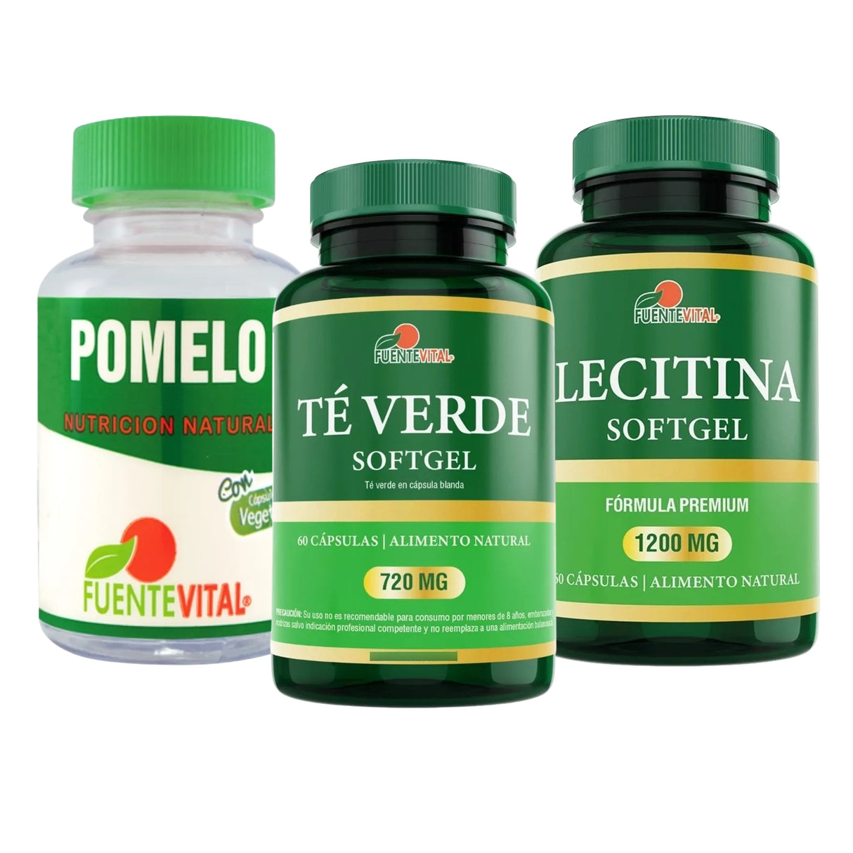Té Verde + Lecitina de Soya + Pomelo