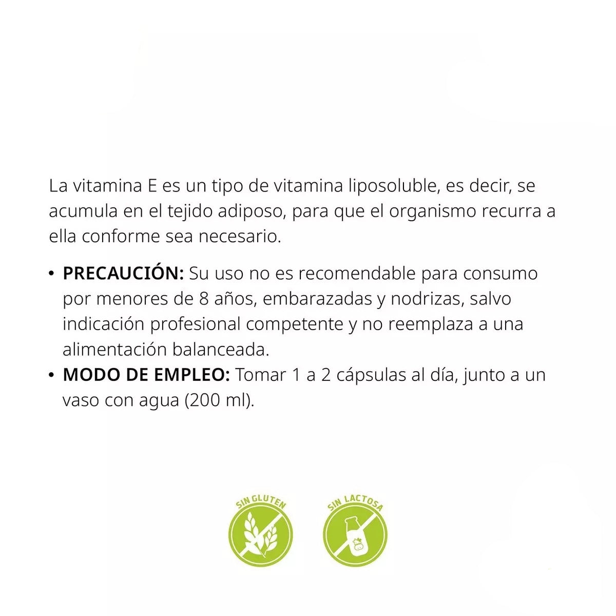 Vitamina E 400 Ui 60 Cápsulas