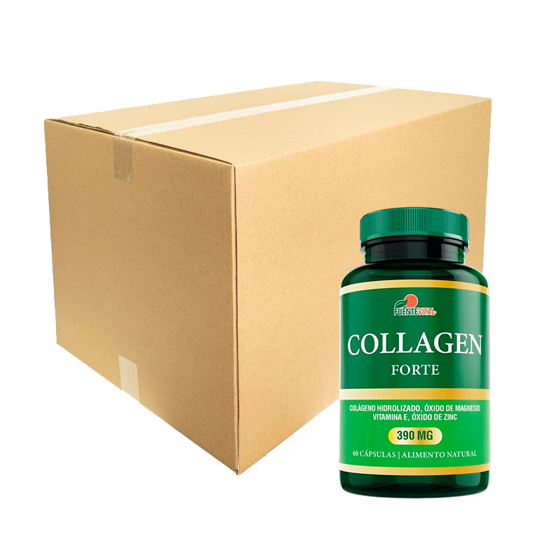 Caja x 48 Colágeno + Zinc + Magnesio 60 Cápsulas