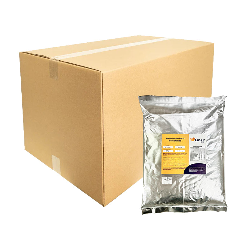 Caja x 10 Kg Huevo Entero en Polvo para cocinar Ovosur (20x500g.)