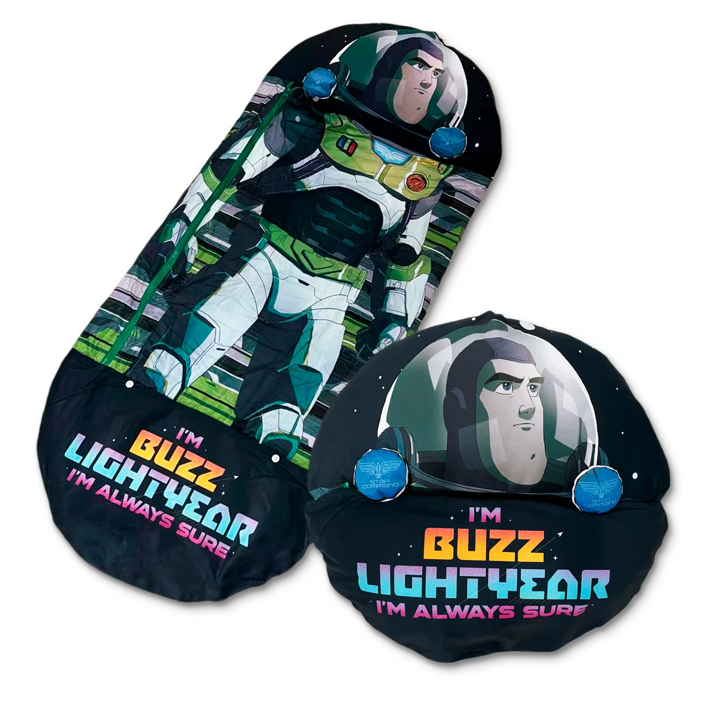 Happy Tuto Buzz Lightyear Saco de Dormir Infantil Niños