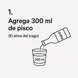 Albúmina para Pisco Sour 1 Kg Ovonutra - Sabor Limón
