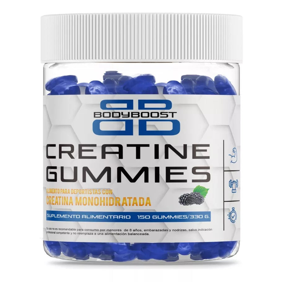 Creatina en Gomitas 2 Frascos, 300 Gummies - Bodyboost