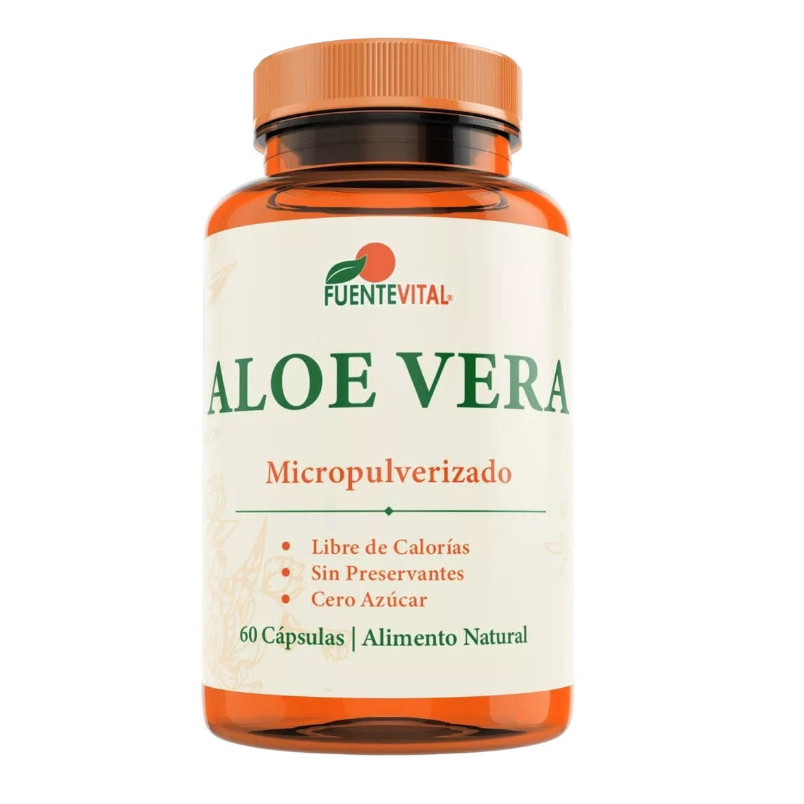Aloe Vera 60 Cápsulas Vegetales
