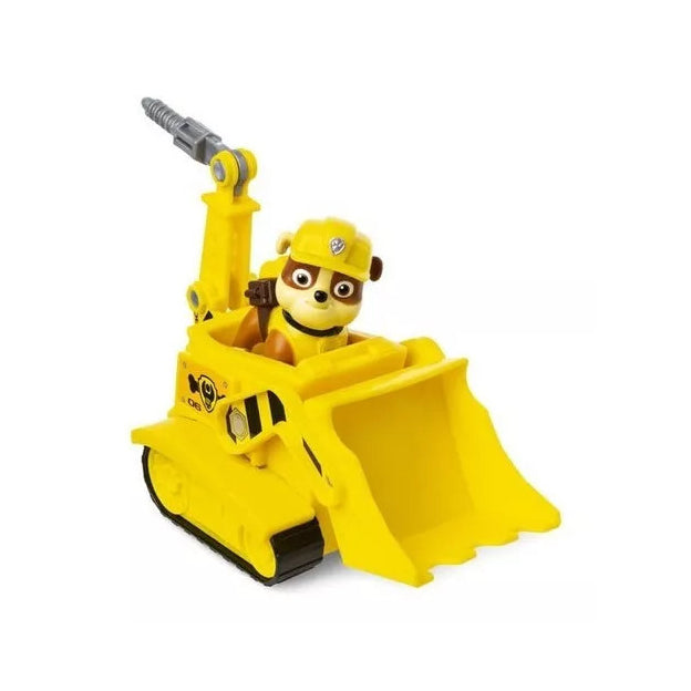 Vehículo Rubble con Figura Paw Patrol