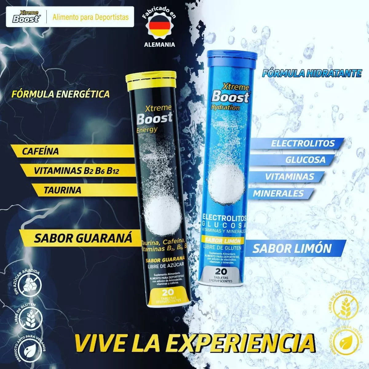 Pack 12 Xtreme Boost Hydration - Hidratación