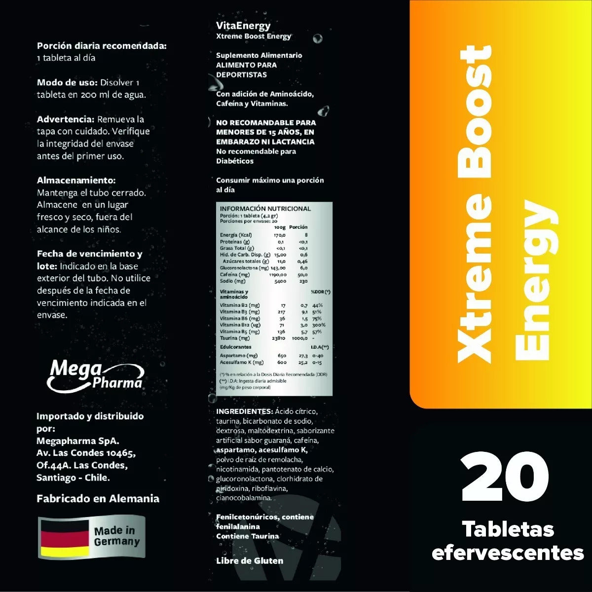 Pack 12 Xtreme Boost Energy - Energizante