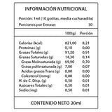 Aceite Orégano 100% Orgánico 30ml Carvacrol 80-86.2%