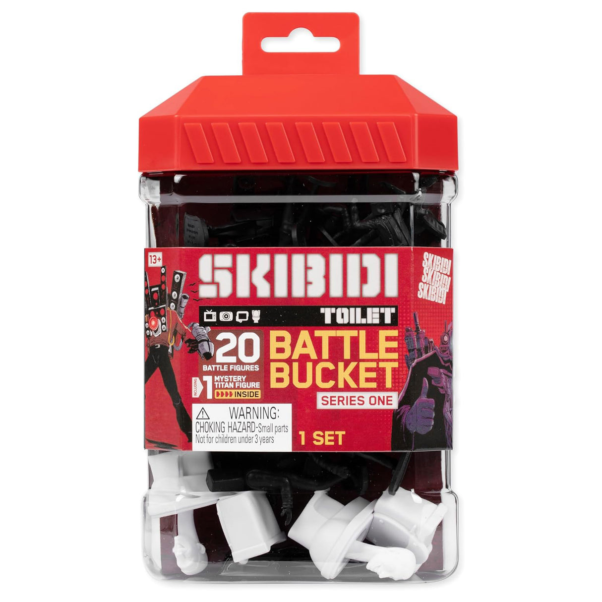 Set 20 Figuras de Batalla Skibidi Toilet