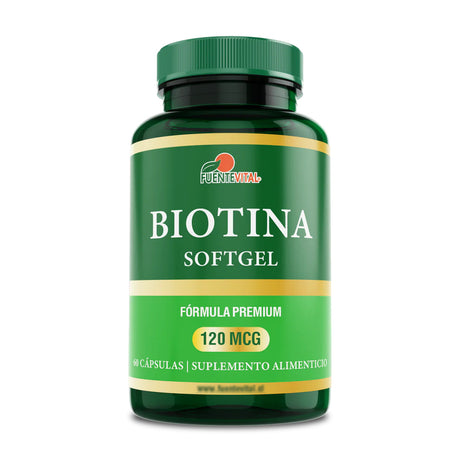 Biotina 3 Frascos, 180 Cápsulas