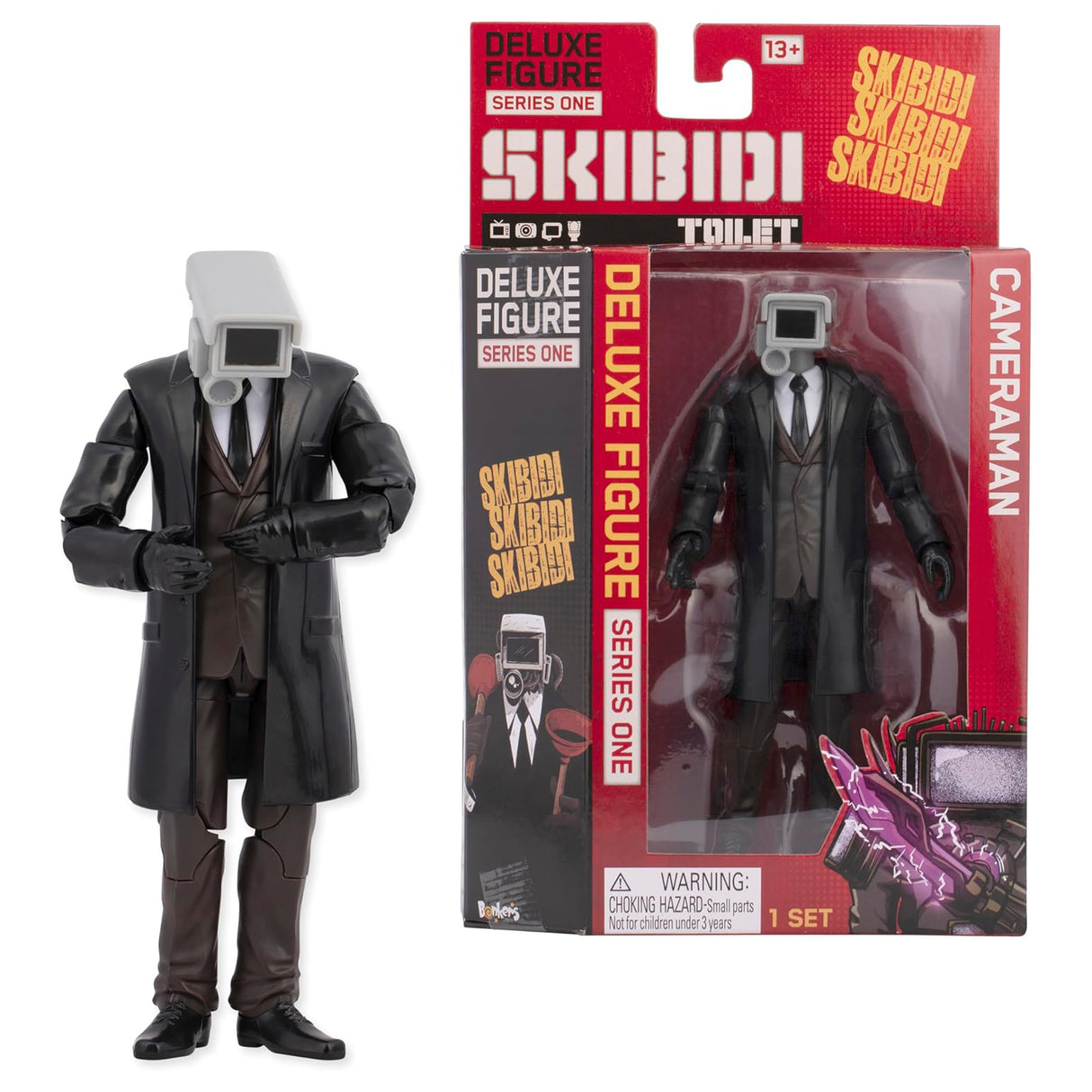 Figura de Acción Dark Cameraman 15 cm Skibidi Toilet