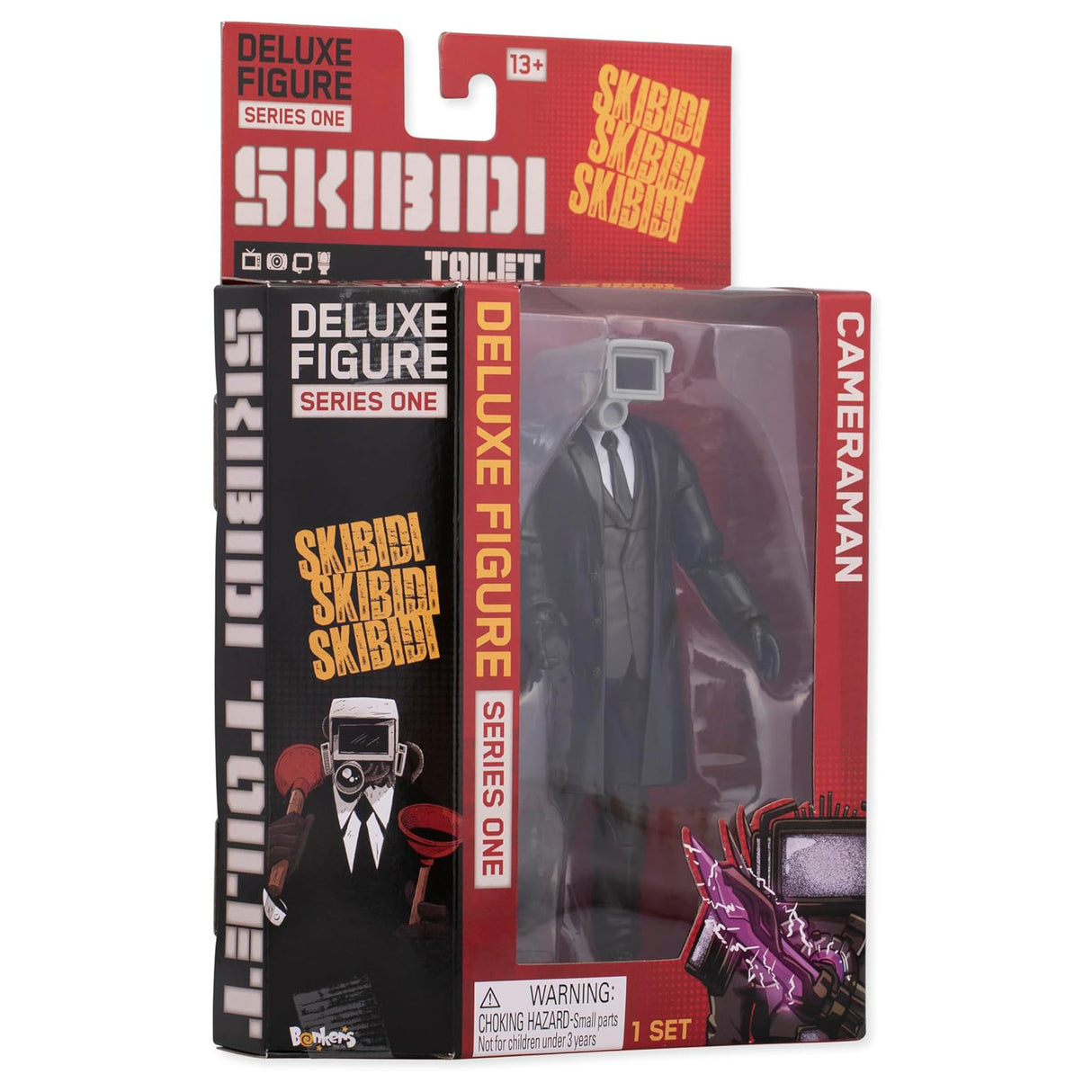 Figura de Acción Dark Cameraman 15 cm Skibidi Toilet