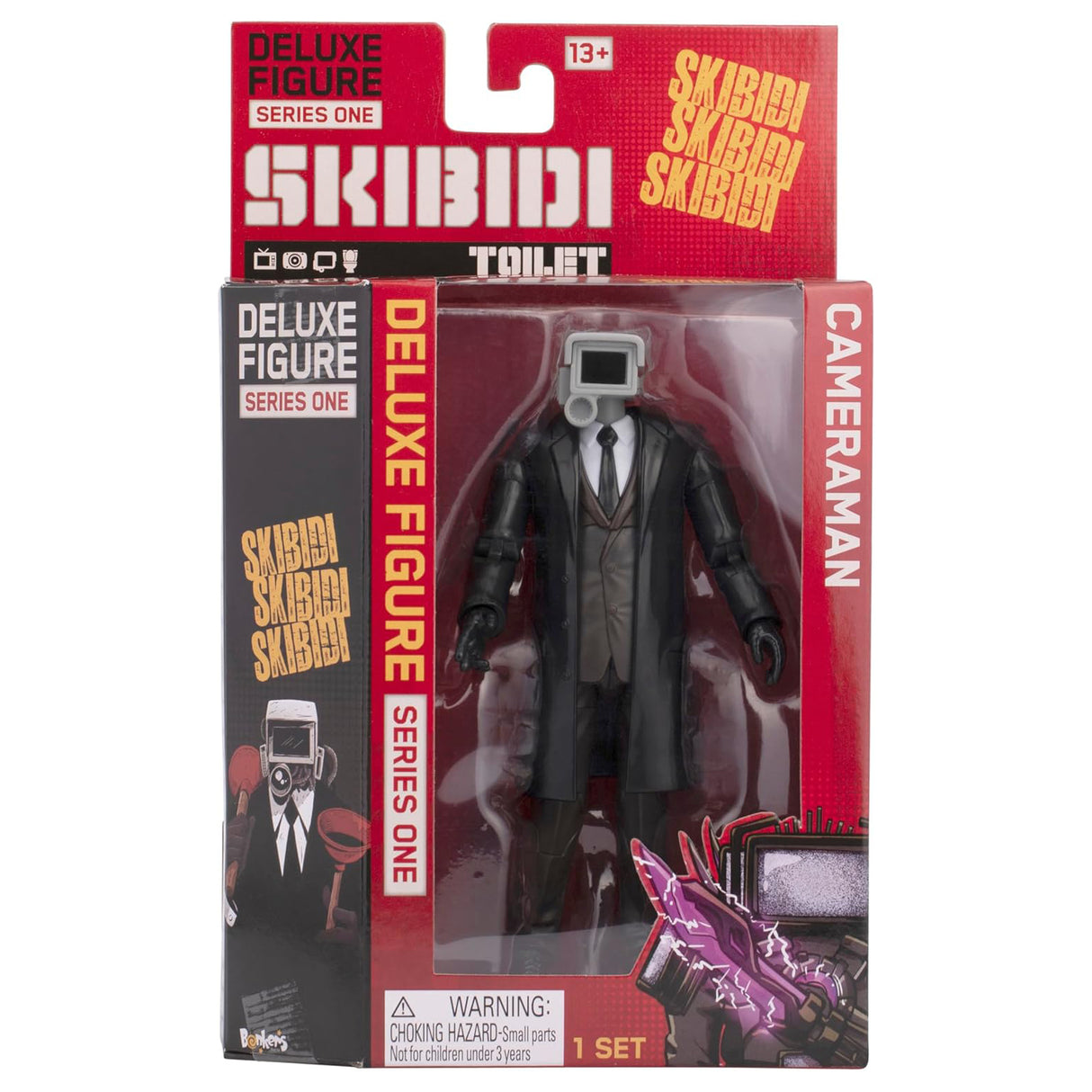 Figura de Acción Dark Cameraman 15 cm Skibidi Toilet