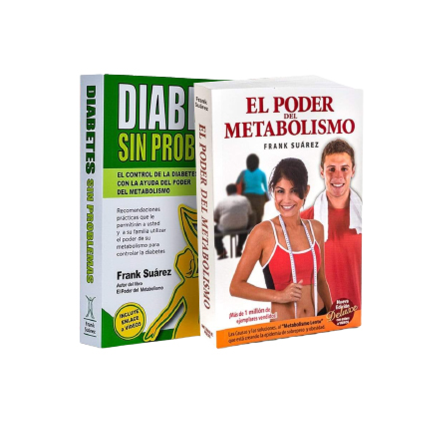 Set Libros El Poder del Metabolismo + Diabetes Sin Problemas
