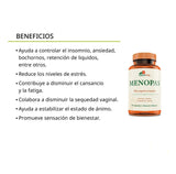 Probiótico 100 Billones + Vitaminas Menopausia Menopas