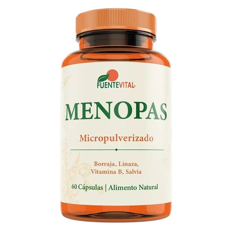 Colágeno - Zinc - Vitamina E + Menopas, 2 Frascos, 120 Cápsulas